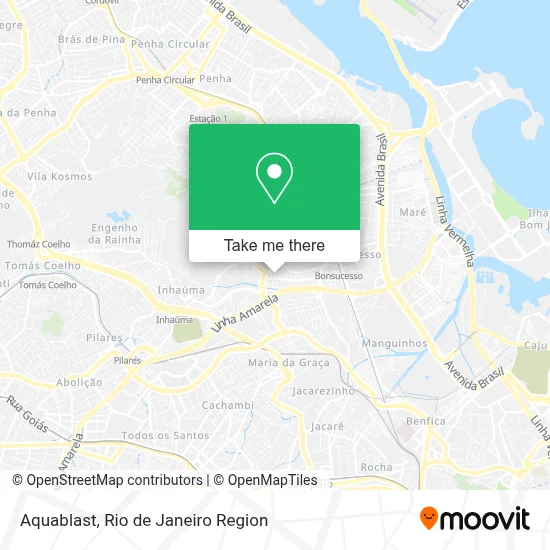 Aquablast map