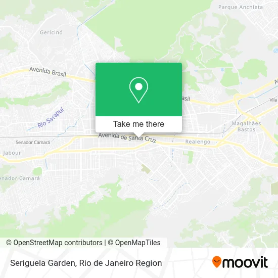 Seriguela Garden map
