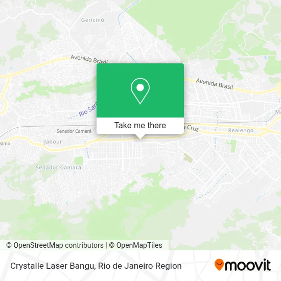 Crystalle Laser Bangu map