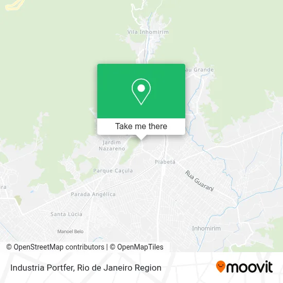 Industria Portfer map