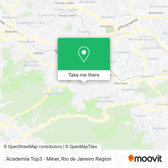 Academia Top3 - Méier map