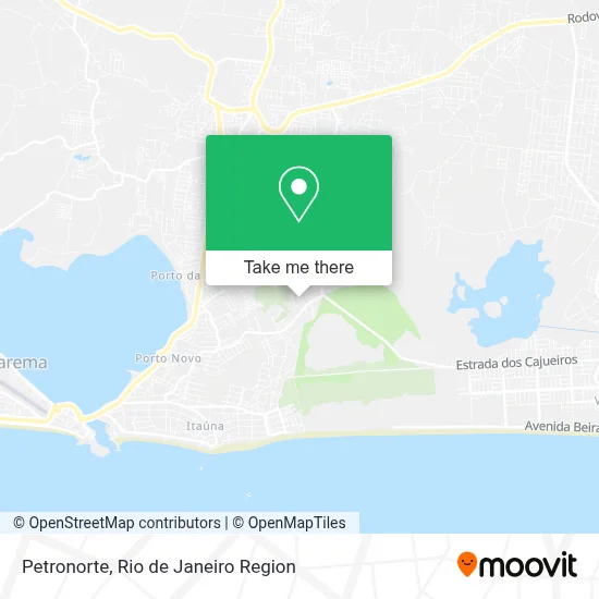Petronorte map