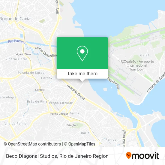 Beco Diagonal Studios map