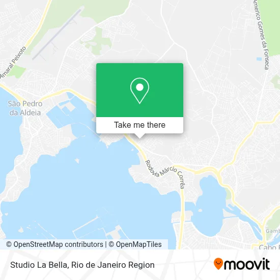 Studio La Bella map