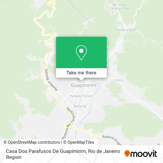 Casa Dos Parafusos De Guapimirim map