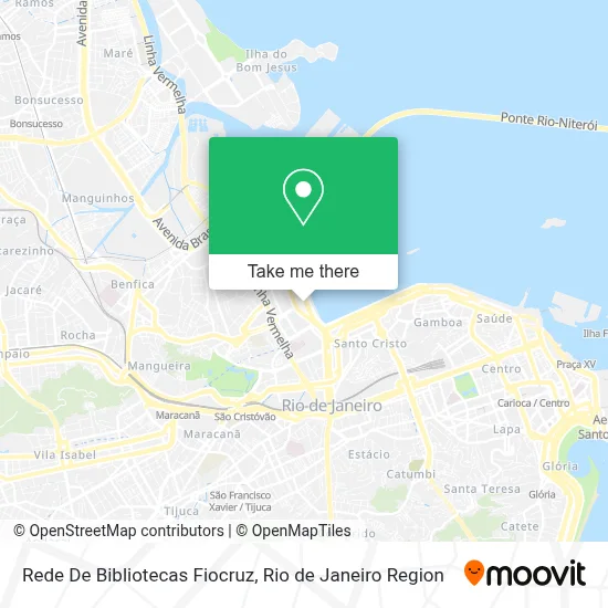 Rede De Bibliotecas Fiocruz map