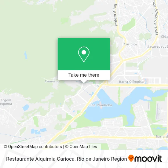 Restaurante Alquimia Carioca map
