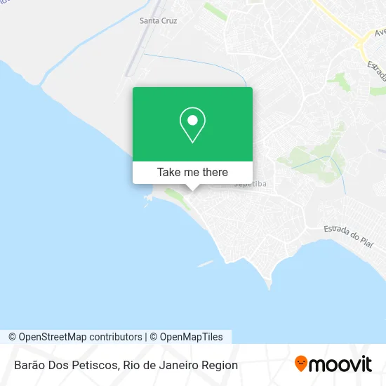 Barão Dos Petiscos map