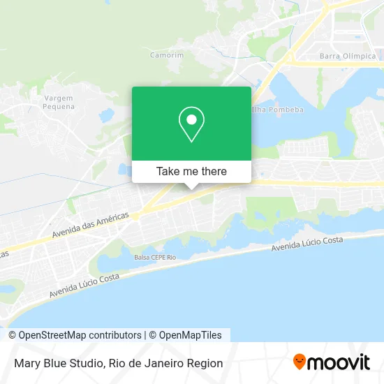 Mary Blue Studio map