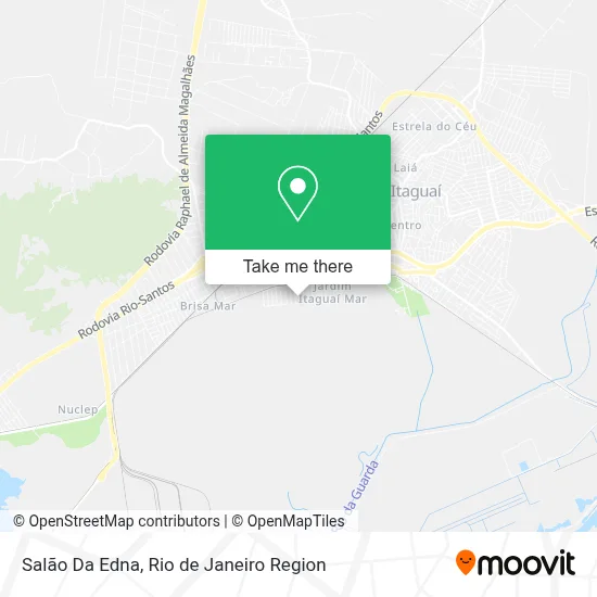 Salão Da Edna map