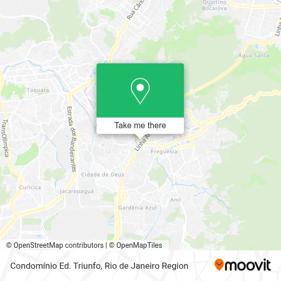Condomínio Ed. Triunfo map
