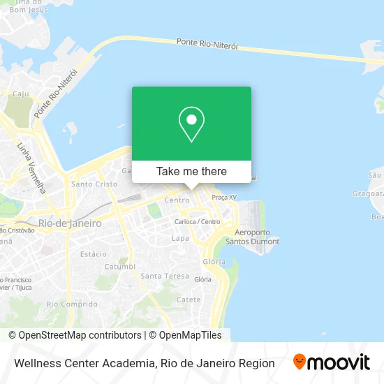 Wellness Center Academia map