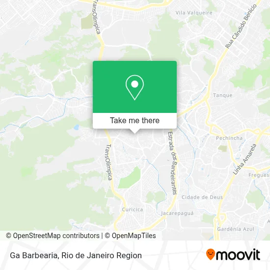 Ga Barbearia map