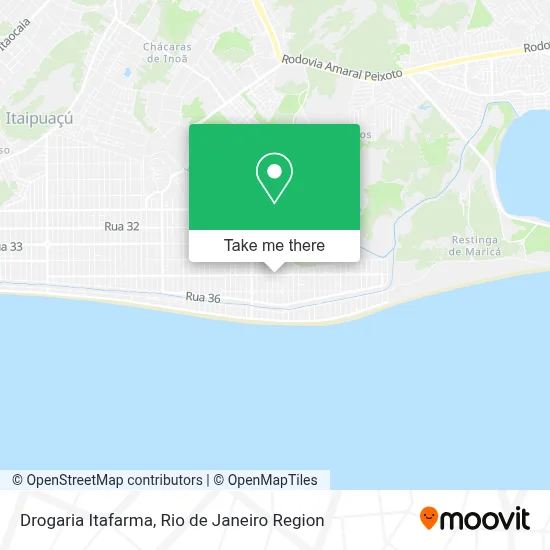 Drogaria Itafarma map