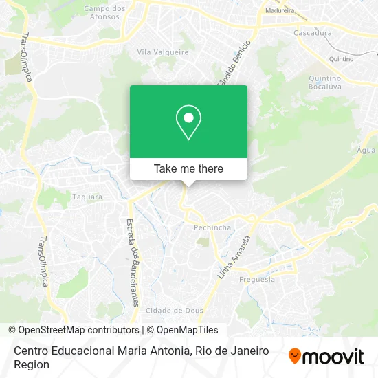 Centro Educacional Maria Antonia map