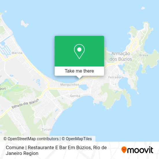 Comune | Restaurante E Bar Em Búzios map