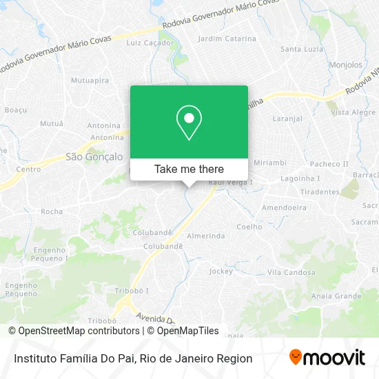 Instituto Família Do Pai map