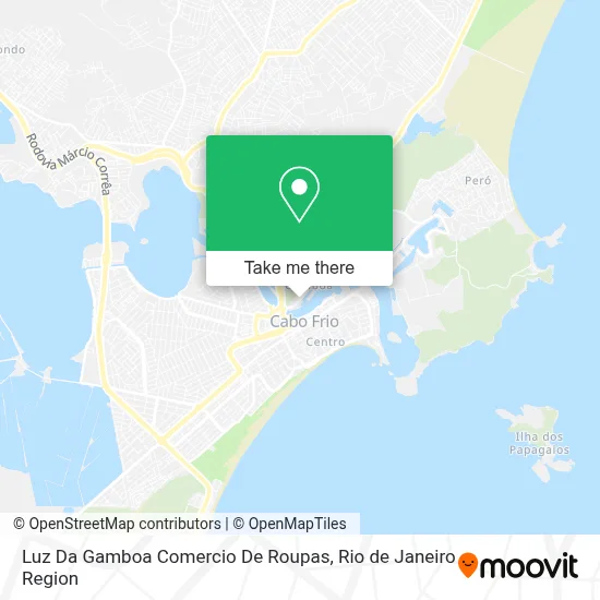 Luz Da Gamboa Comercio De Roupas map