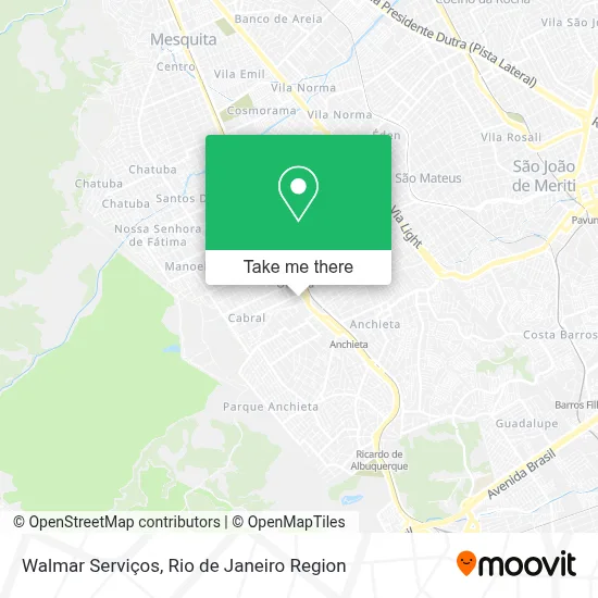 Walmar Serviços map