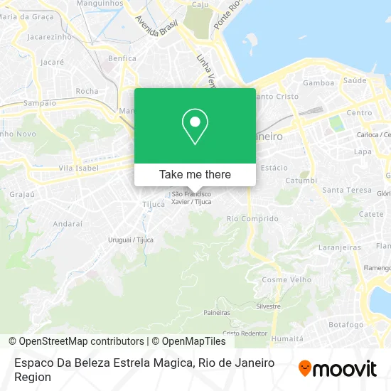Espaco Da Beleza Estrela Magica map