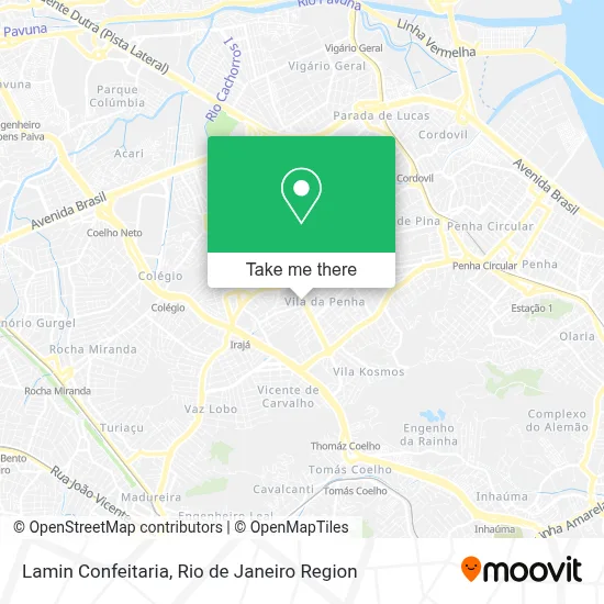 Lamin Confeitaria map