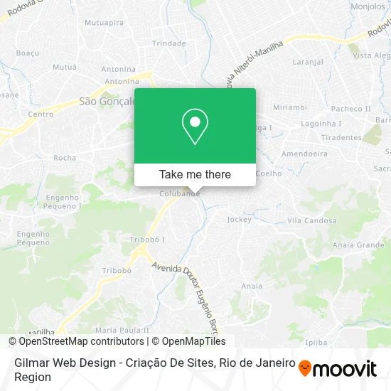 Gilmar Web Design - Criação De Sites map