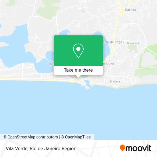 Vila Verde map