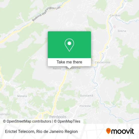 Erictel Telecom map