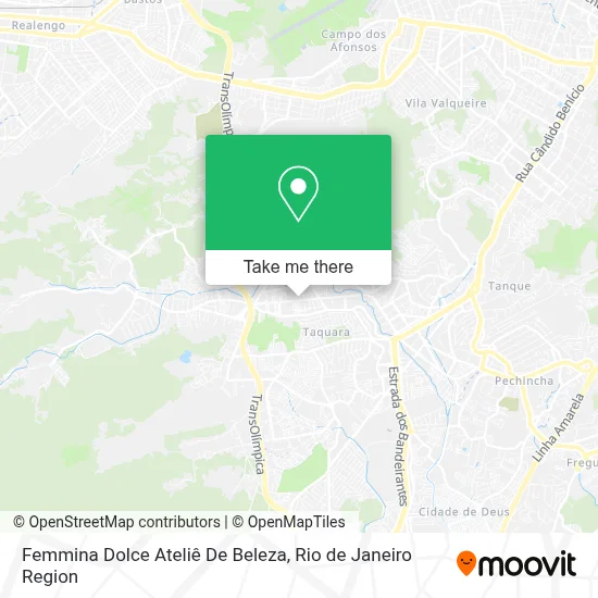 Femmina Dolce Ateliê De Beleza map