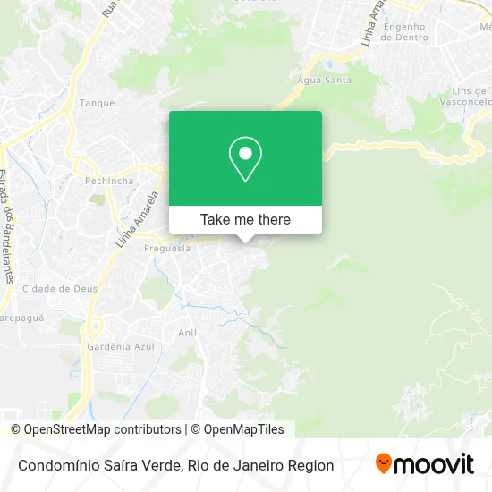 Condomínio Saíra Verde map