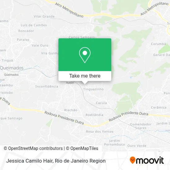 Jessica Camilo Hair map