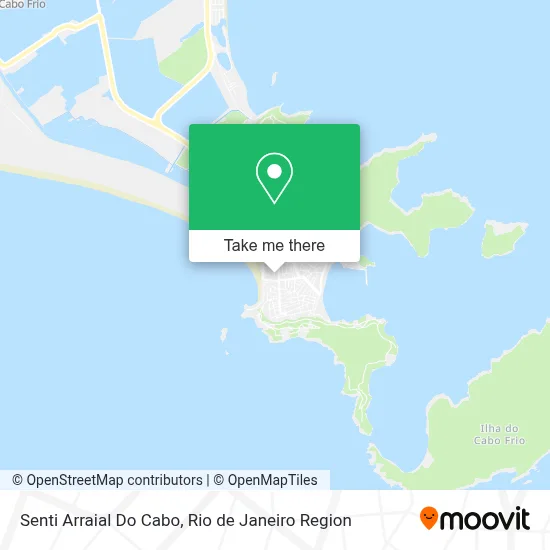 Senti Arraial Do Cabo map