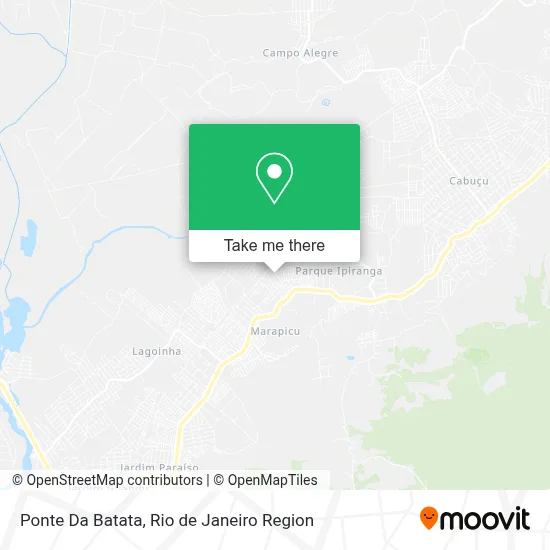Ponte Da Batata map