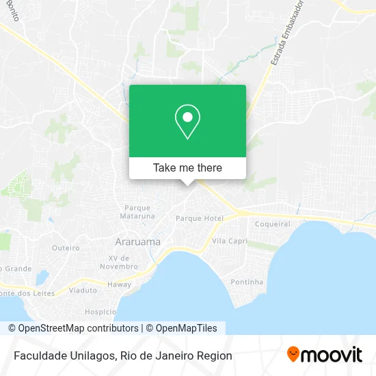 Faculdade Unilagos map