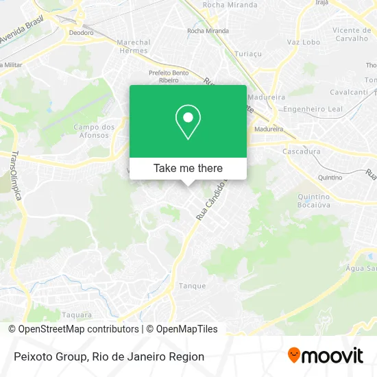 Peixoto Group map