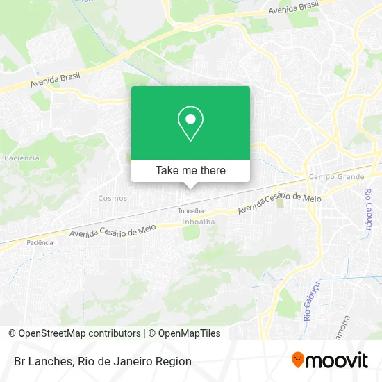 Br Lanches map
