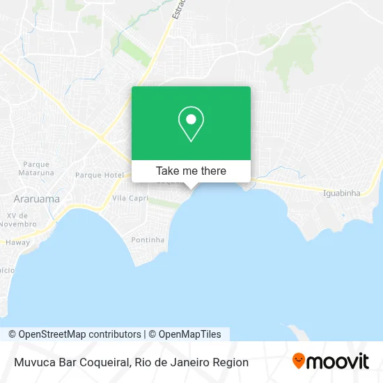 Muvuca Bar Coqueiral map