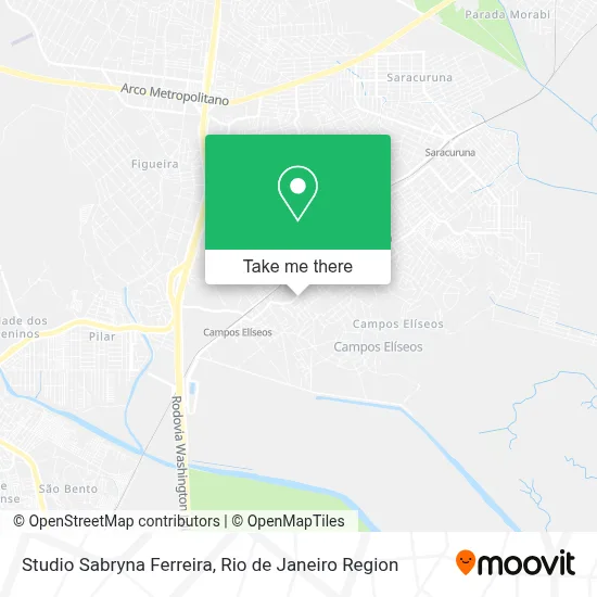 Studio Sabryna Ferreira map