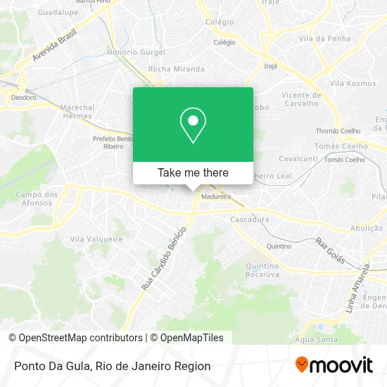 Ponto Da Gula map