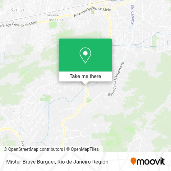 Mister Brave Burguer map
