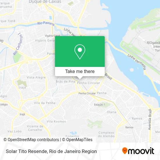Solar Tito Resende map