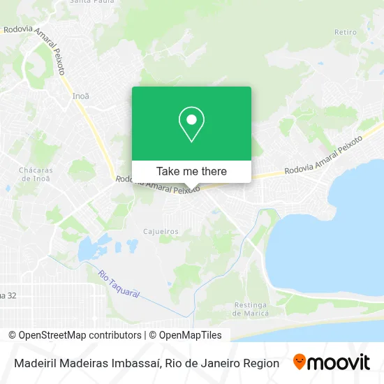 Madeiril Madeiras Imbassaí map