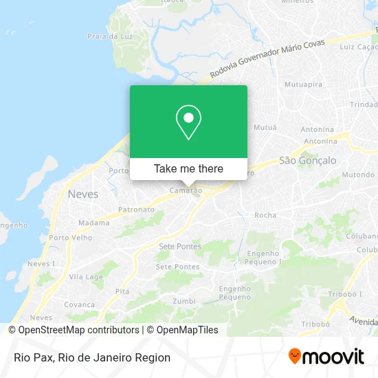 Rio Pax map