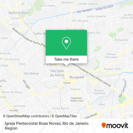 Igreja Pentecostal Boas Novas map