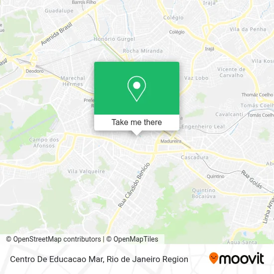 Centro De Educacao Mar map