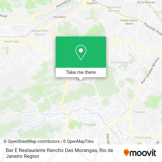 Bar E Restaurante Rancho Das Morangas map