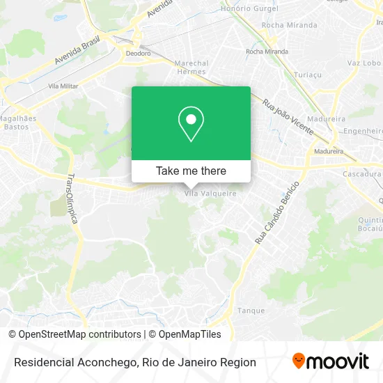 Residencial Aconchego map