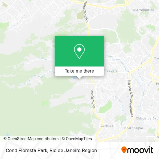 Cond Floresta Park map