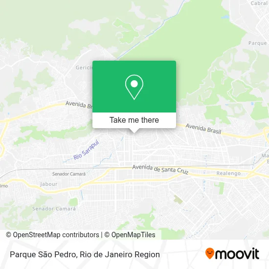 Parque São Pedro map