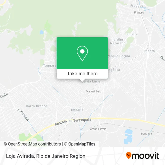 Loja Avirada map